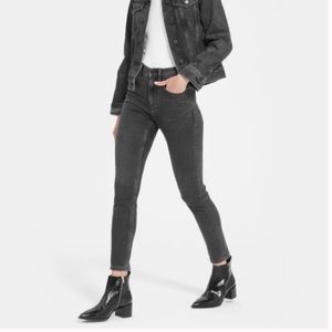 Everlane Gray Wash High Rise Skinny Jeans